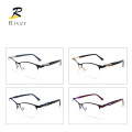 17027 Fashion Wholesale Custom Metal Eyewear Glasses Optical Eyeglasses Frames